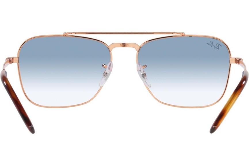 Ochelari de soare Ray-Ban New Caravan RB3636 92023F Pătrați Aurii