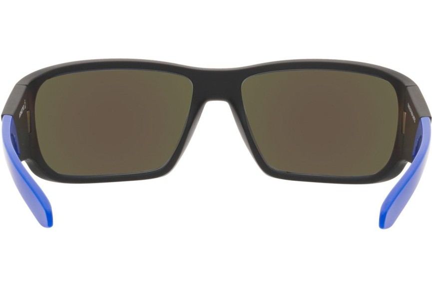 Okulary przeciwsłoneczne Arnette Snap II AN4297 280622 Polarized Prostokątne Czarne