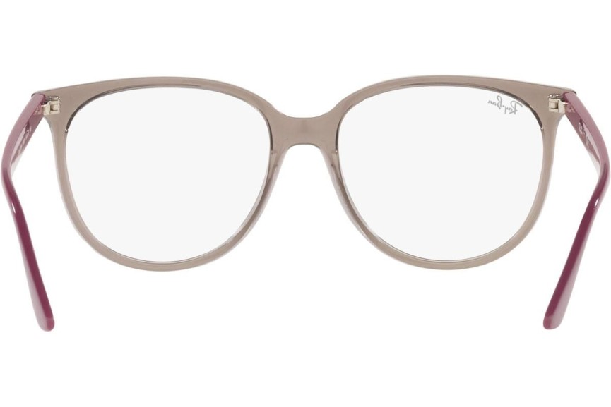 Okulary korekcyjne Ray-Ban RX4378V 8083 Kwadratowe Szare