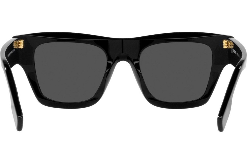 Okulary przeciwsłoneczne Burberry Ernest BE4360 399387 Kwadratowe Czarne