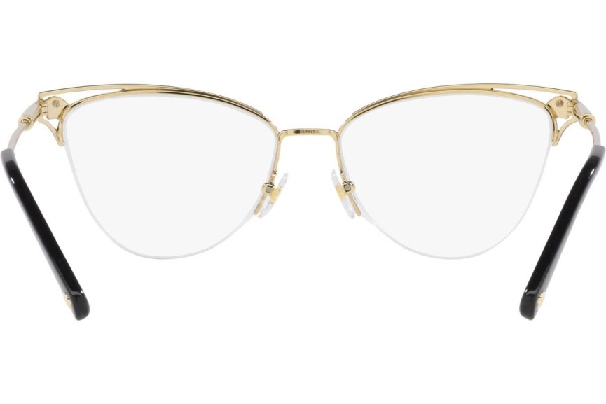 Okulary korekcyjne Versace VE1280 1433 Kocie oczy Złote