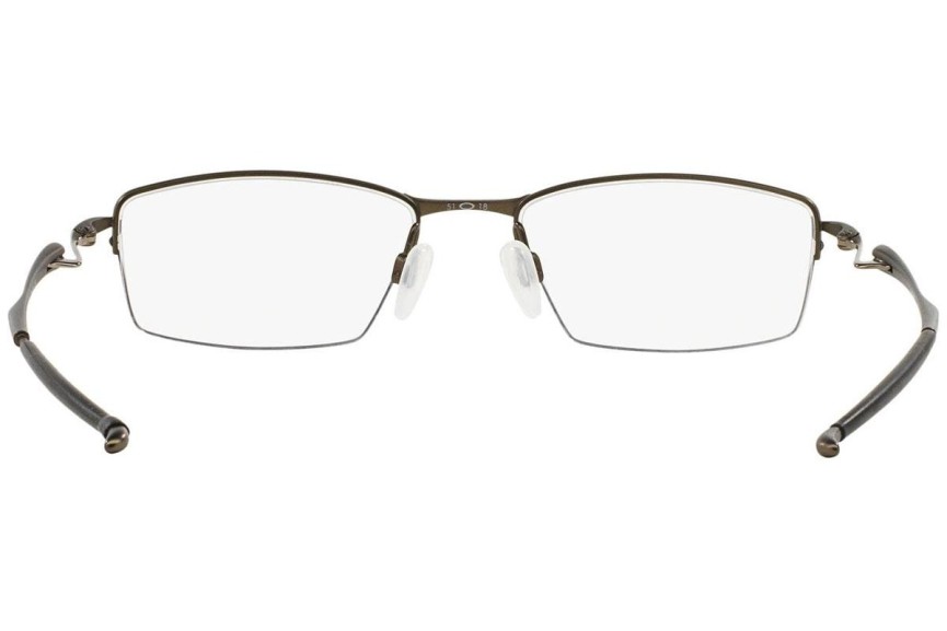 Okulary korekcyjne Oakley Lizard OX5113-02 Prostokątne Brązowe