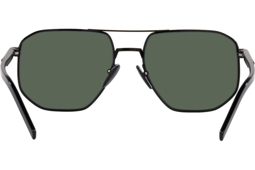 Okulary przeciwsłoneczne Prada PR59YS 1AB728 Kwadratowe Czarne