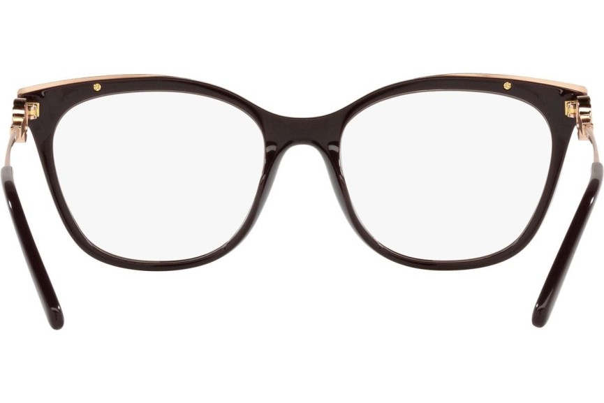 Okulary korekcyjne Michael Kors Rome MK4076U 3344 Kwadratowe Brązowe