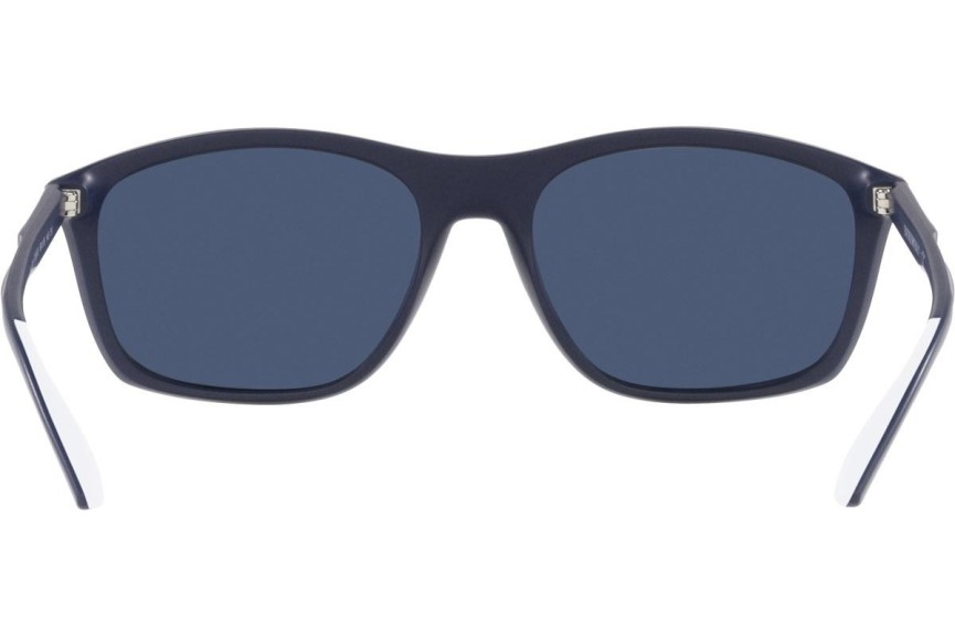 Okulary przeciwsłoneczne Emporio Armani EA4179 508880 Prostokątne Niebieskie