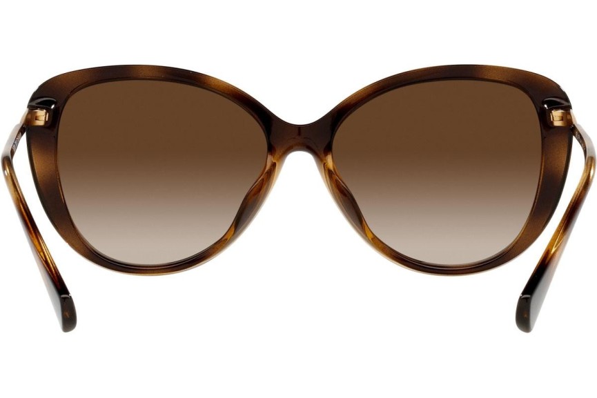Okulary przeciwsłoneczne Ralph by Ralph Lauren RA5288U 500313 Kocie oczy Havana