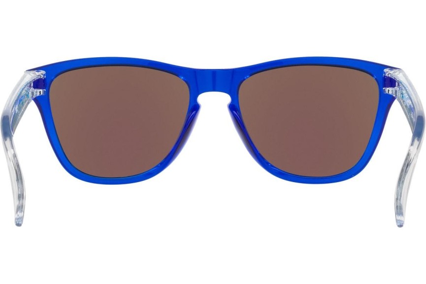 Okulary przeciwsłoneczne Oakley Frogskins XS OJ9006-34 Kwadratowe Niebieskie