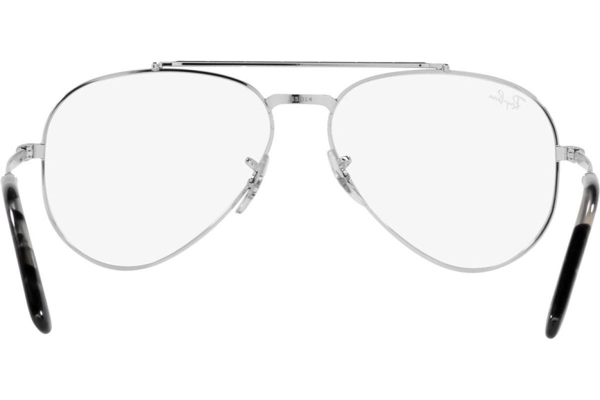 szemüvegeinket Ray-Ban New Aviator RX3625V 2501 Pilota Ezüst