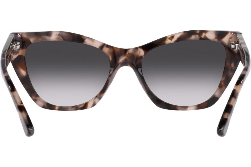 Okulary przeciwsłoneczne Emporio Armani EA4176 54108G Kocie oczy Havana