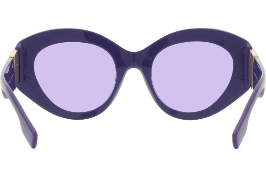 Okulary przeciwsłoneczne Burberry Sophia BE4361 39891A Kocie oczy Fioletowe