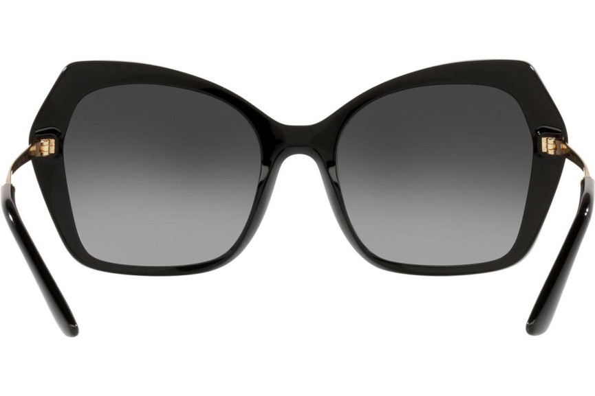 Okulary przeciwsłoneczne Dolce & Gabbana DG4399 501/8G Kocie oczy Czarne
