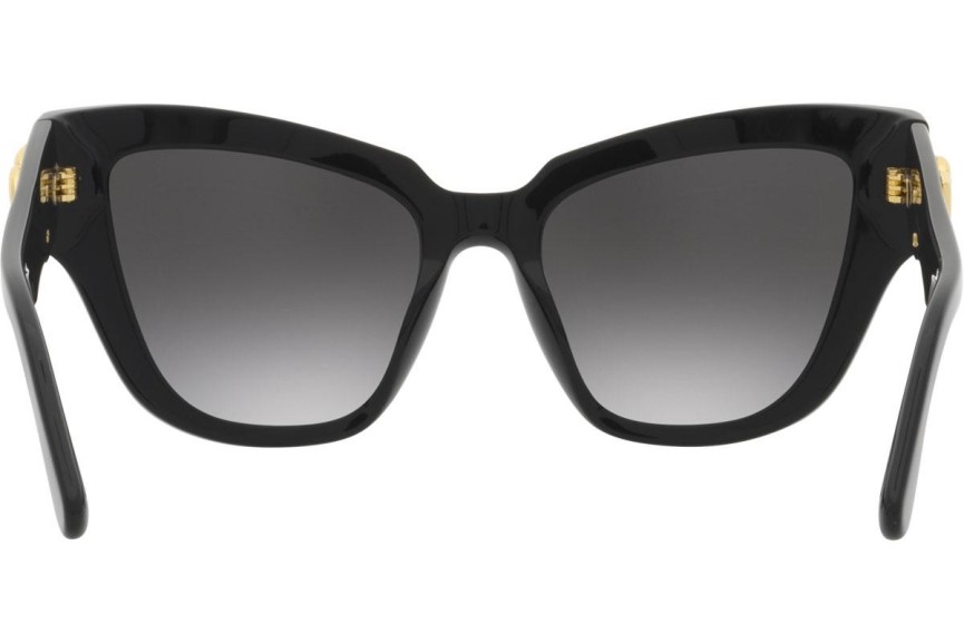 Okulary przeciwsłoneczne Dolce & Gabbana Timeless Collection DG4404 501/8G Kocie oczy Czarne