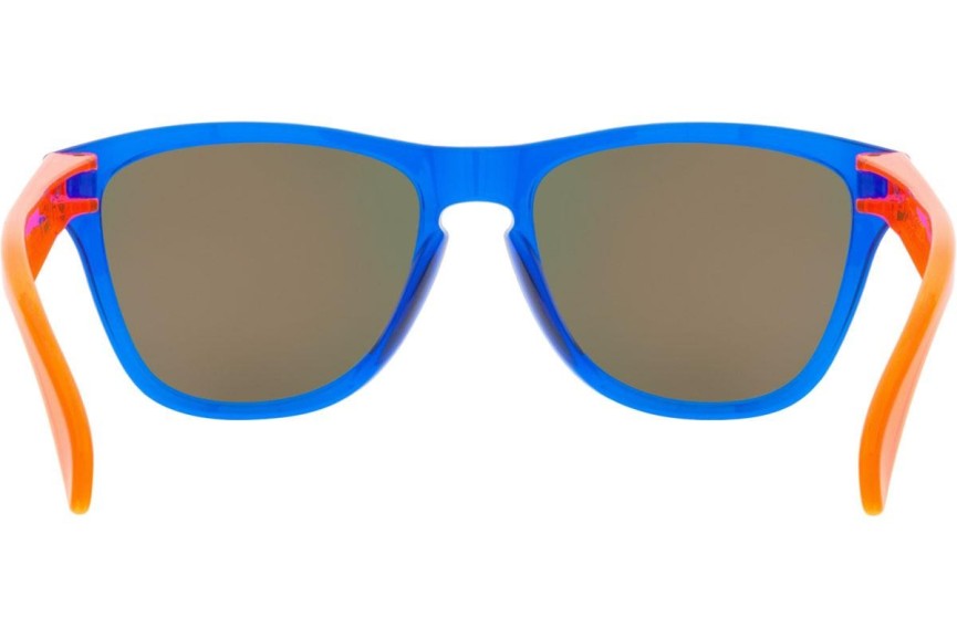 Okulary przeciwsłoneczne Oakley Frogskins XXS OJ9009-06 Kwadratowe Niebieskie