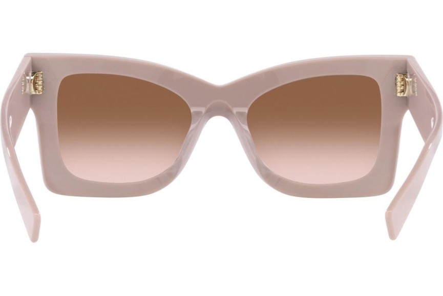 Okulary przeciwsłoneczne Miu Miu MU08WS 17C0A6 Kocie oczy Różowe
