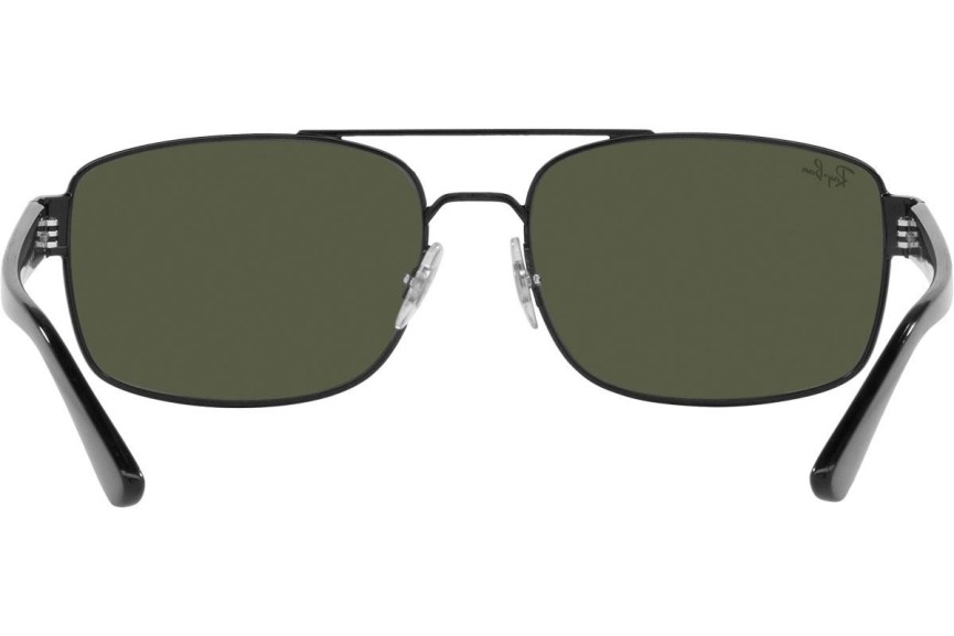 Solbriller Ray-Ban RB3687 002/31 Rektangulær Sort