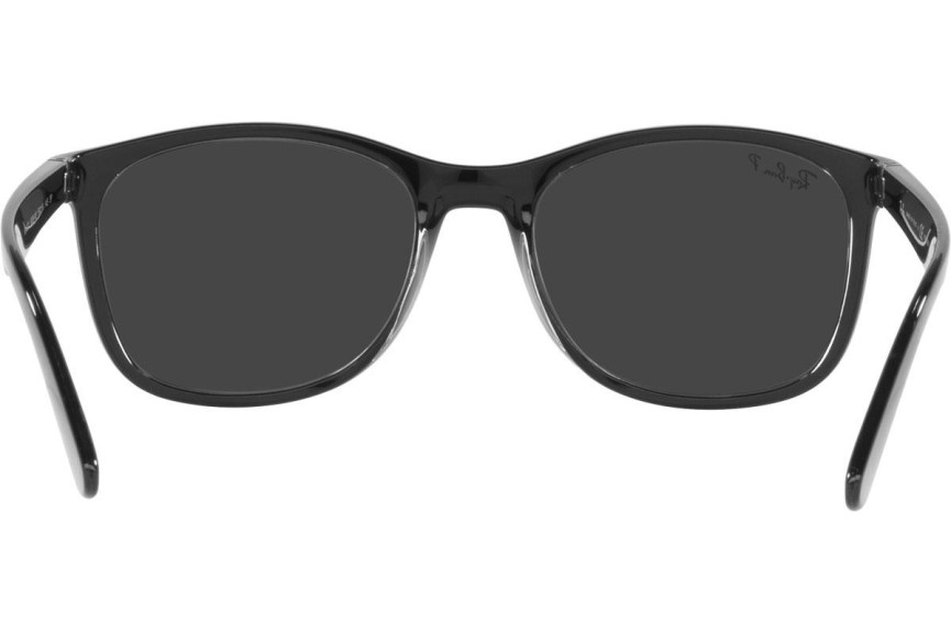 Ochelari de soare Ray-Ban RB4374 603948 Polarized Pătrați Negri