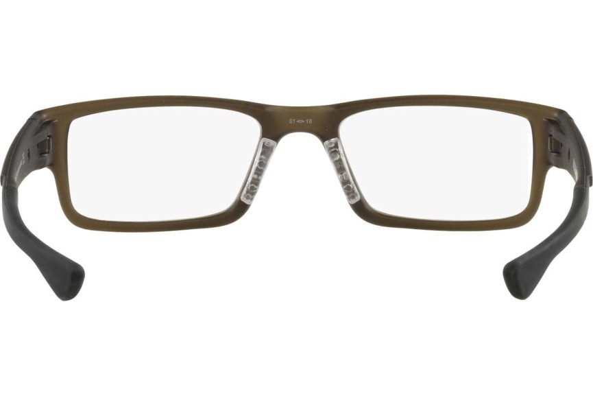 Okulary korekcyjne Oakley Airdrop OX8046-17 Prostokątne Brązowe