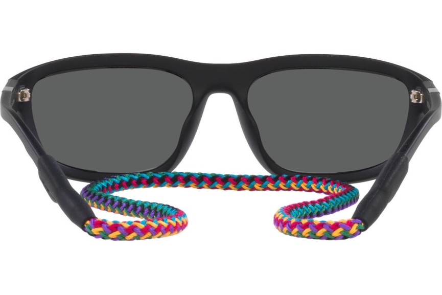 Okulary przeciwsłoneczne Emporio Armani EA4183U 500187 Prostokątne Czarne