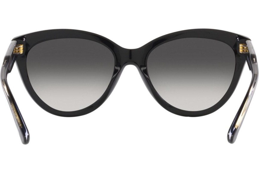 Okulary przeciwsłoneczne Michael Kors Makena MK2158 30058G Kocie oczy Czarne