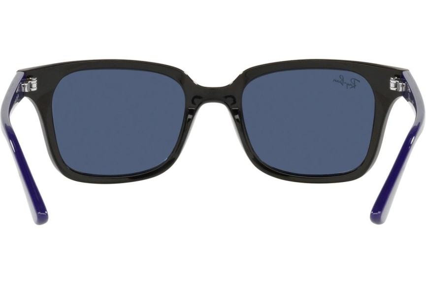 Okulary przeciwsłoneczne Ray-Ban Junior RJ9071S 712080 Kwadratowe Czarne