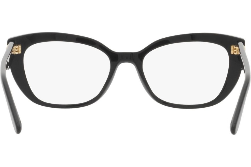 Okulary korekcyjne Dolce & Gabbana DG3355 501 Kocie oczy Czarne
