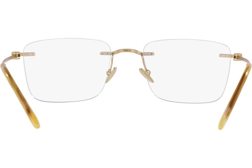Okulary korekcyjne Giorgio Armani AR5124 3002 Prostokątne Złote