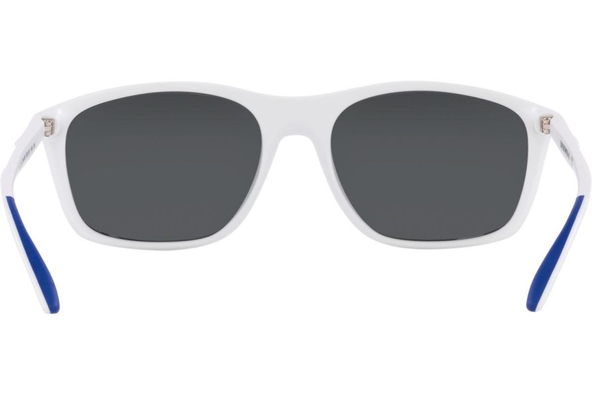Okulary przeciwsłoneczne Emporio Armani EA4179 534455 Prostokątne Białe