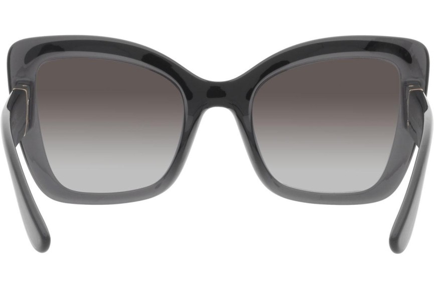 Okulary przeciwsłoneczne Dolce & Gabbana DG6170 32578G Kocie oczy Szare