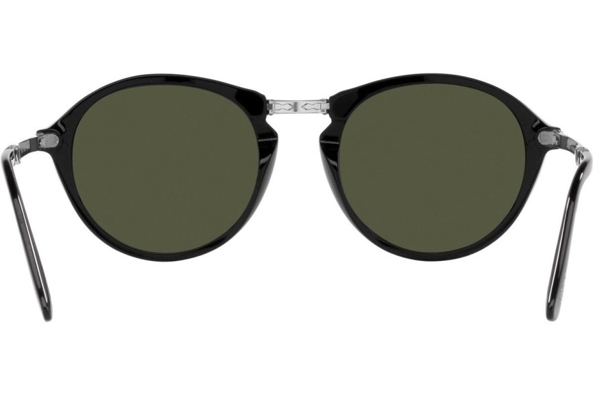 Okulary przeciwsłoneczne Persol PO3274S 95/31 Okrągłe Czarne