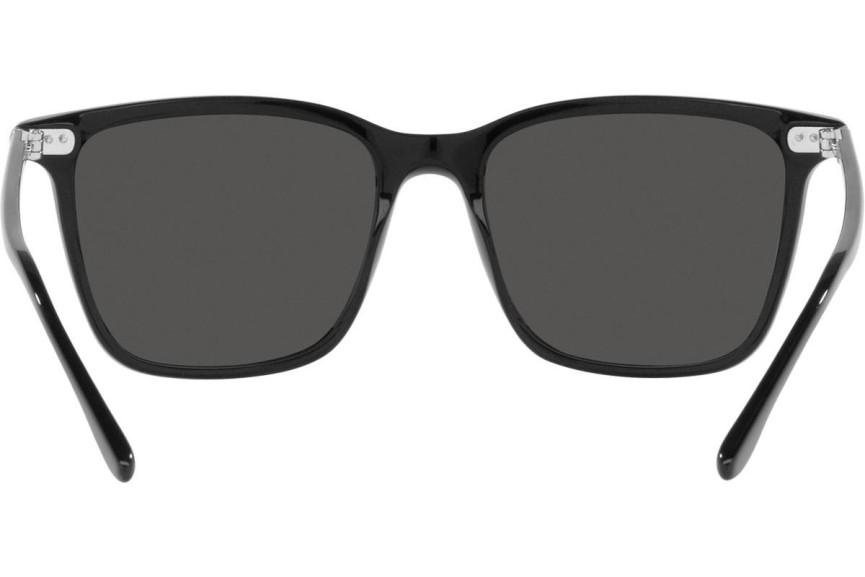 Okulary przeciwsłoneczne Ralph Lauren RL8199 500187 Kwadratowe Czarne
