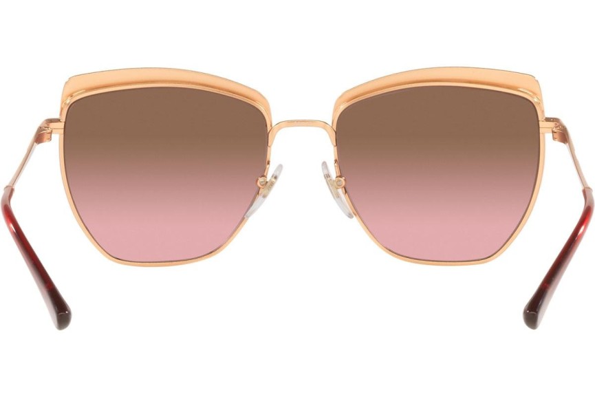 Okulary przeciwsłoneczne Vogue Eyewear VO4234S 517014 Kwadratowe Czerwone