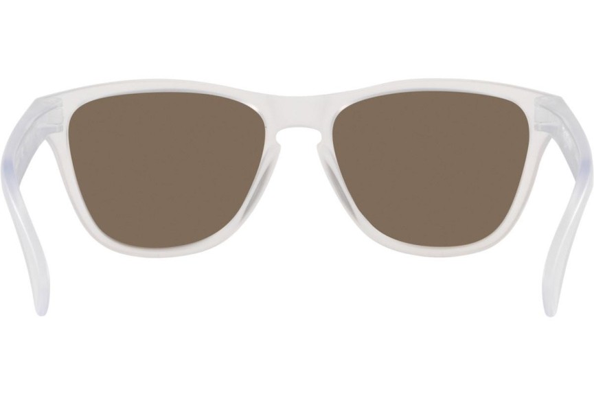 Okulary przeciwsłoneczne Oakley Frogskins XS OJ9006-35 Kwadratowe Przezroczyste