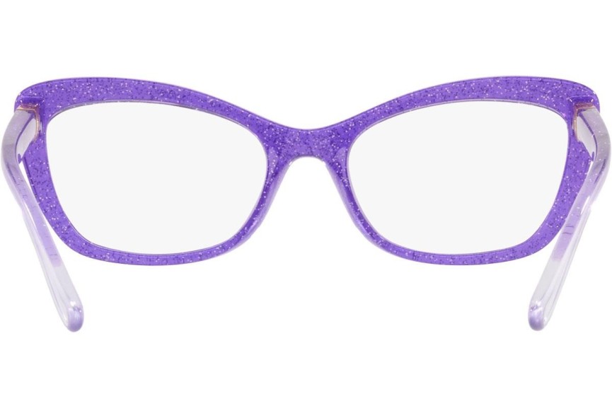 Okulary korekcyjne Dolce & Gabbana DG5082 3353 Kocie oczy Fioletowe