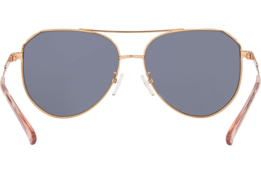 Okulary przeciwsłoneczne Michael Kors Cheyenne MK1109 11084Z Pilotki (Aviator) Złote