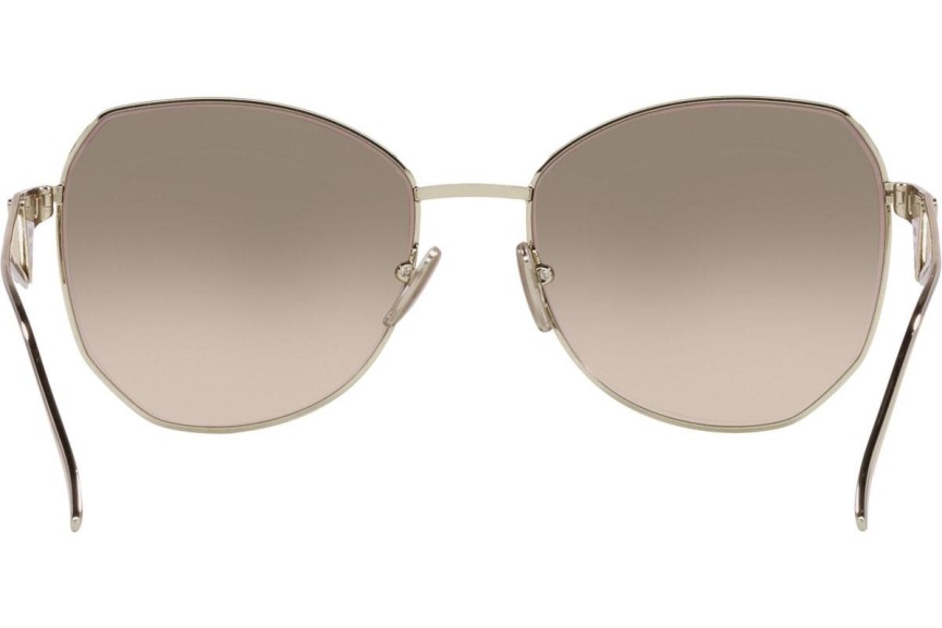 Okulary przeciwsłoneczne Prada PR57YS ZVN3D0 Okrągłe Złote