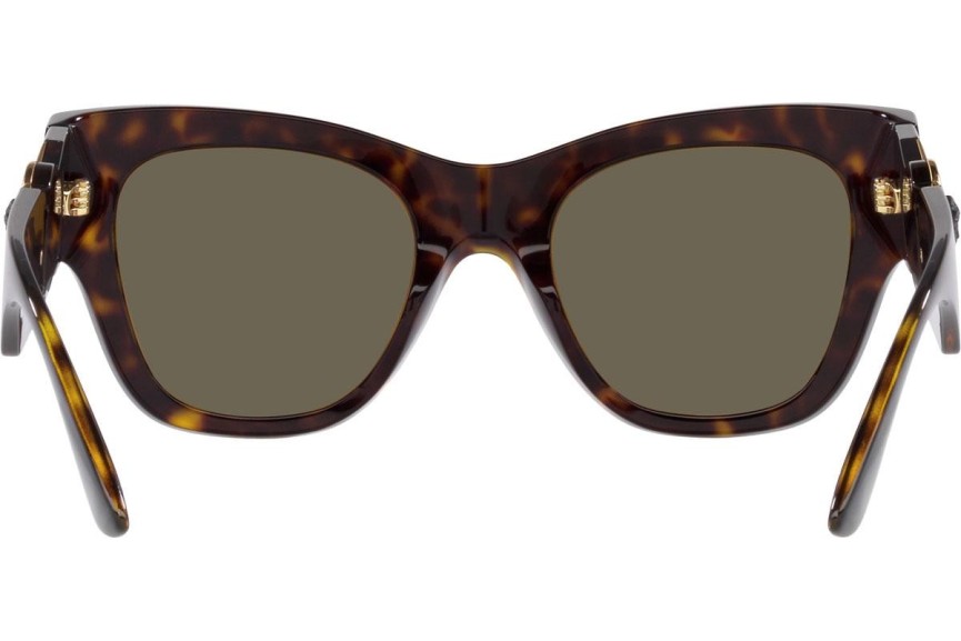 Okulary przeciwsłoneczne Versace VE4415U 108/3 Kocie oczy Havana