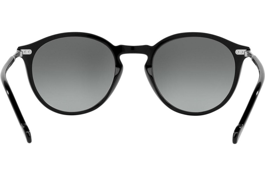 Okulary przeciwsłoneczne Vogue Eyewear VO5432S W44/11 Okrągłe Czarne