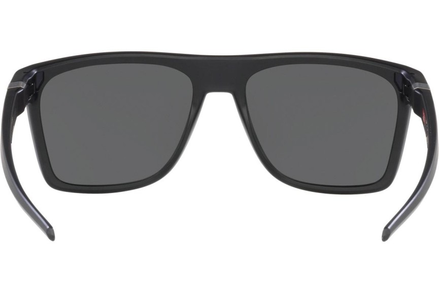 Okulary przeciwsłoneczne Oakley Leffingwell OO9100-04 Polarized Kwadratowe Czarne