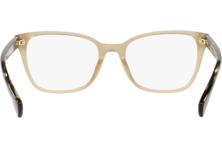 Okulary korekcyjne Ralph by Ralph Lauren RA7137U 6010 Kwadratowe Beżowe
