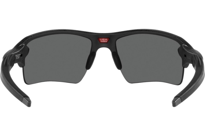 Okulary przeciwsłoneczne Oakley Flak 2.0 XL High Resolution Collection OO9188-H3 Polarized Prostokątne Szare