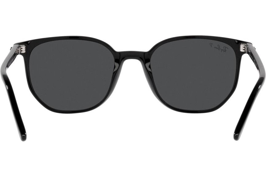 Okulary przeciwsłoneczne Ray-Ban Elliot RB2197 901/48 Polarized Kwadratowe Czarne