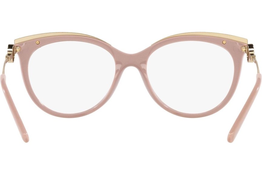 Okulary korekcyjne Michael Kors Ajaccio MK4089U 3111 Okrągłe Różowe