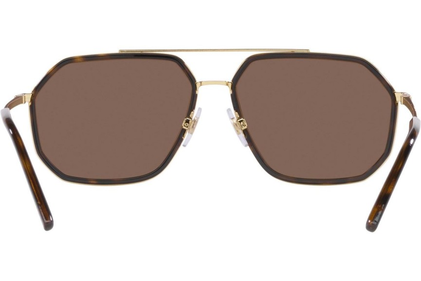 Okulary przeciwsłoneczne Dolce & Gabbana DG2285 02/73 Pilotki (Aviator) Złote