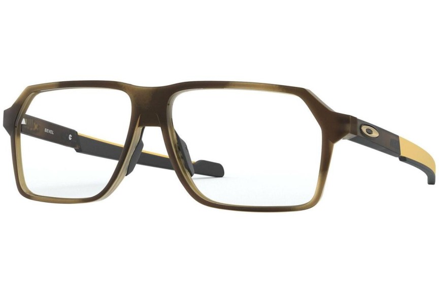 Okulary korekcyjne Oakley Bevel OX8161 816102 Prostokątne Havana
