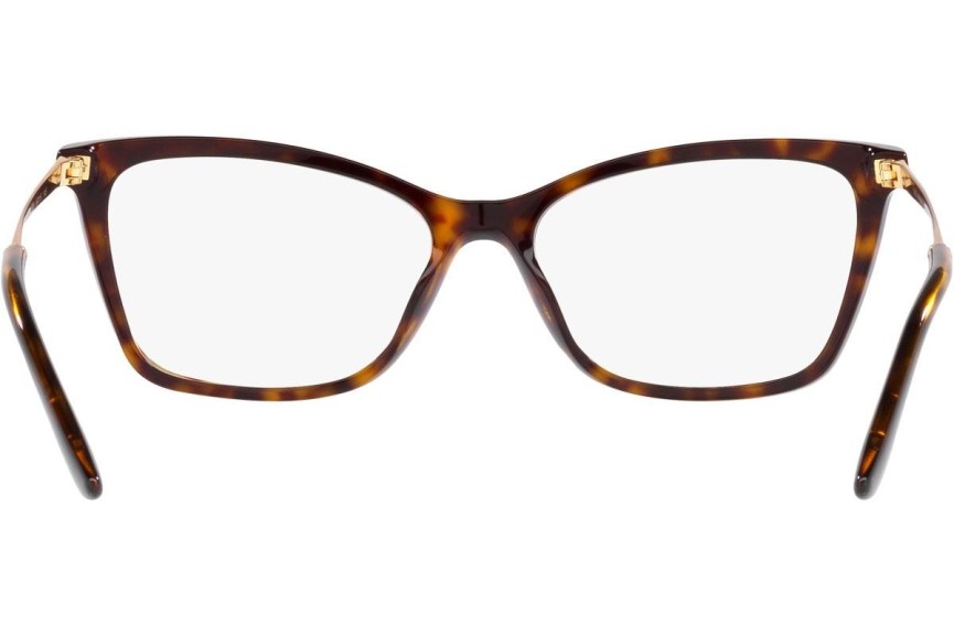 Okulary korekcyjne Dolce & Gabbana DG3347 502 Prostokątne Havana