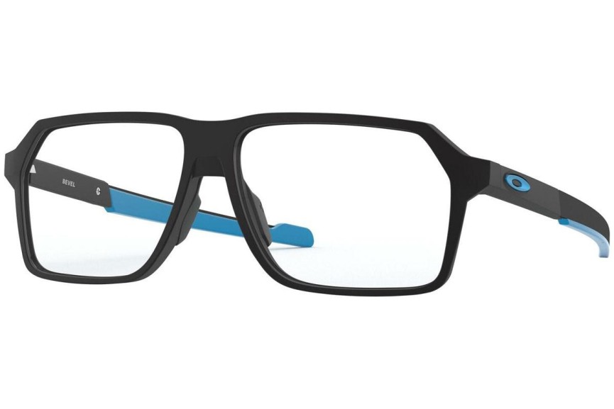 Okulary korekcyjne Oakley Bevel OX8161 816104 Prostokątne Czarne