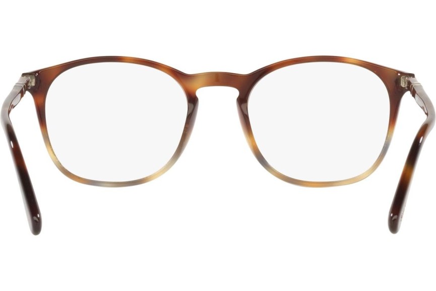 Okulary korekcyjne Persol PO3007VM 1158 Kwadratowe Havana