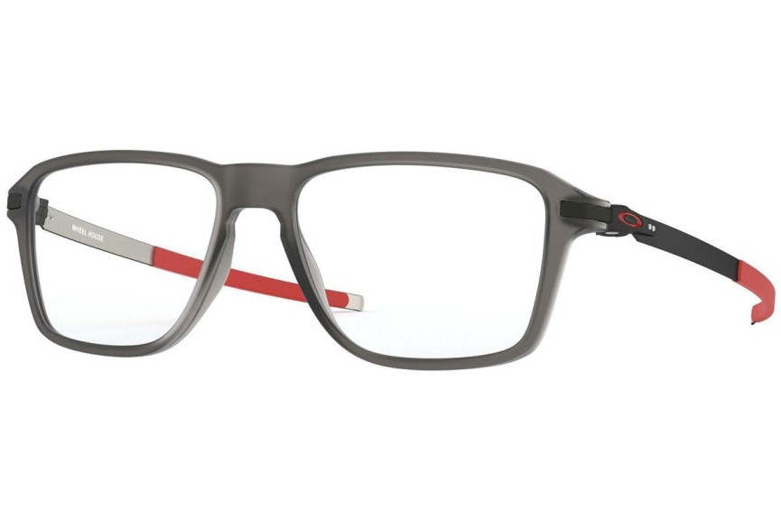 Okulary korekcyjne Oakley Wheel House OX8166 816603 Kwadratowe Szare