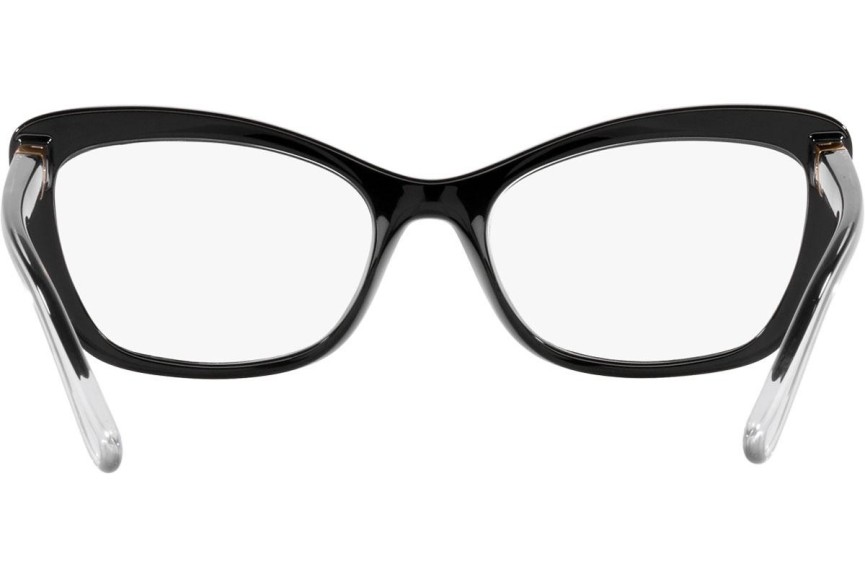 Okulary korekcyjne Dolce & Gabbana DG5082 501 Kocie oczy Czarne