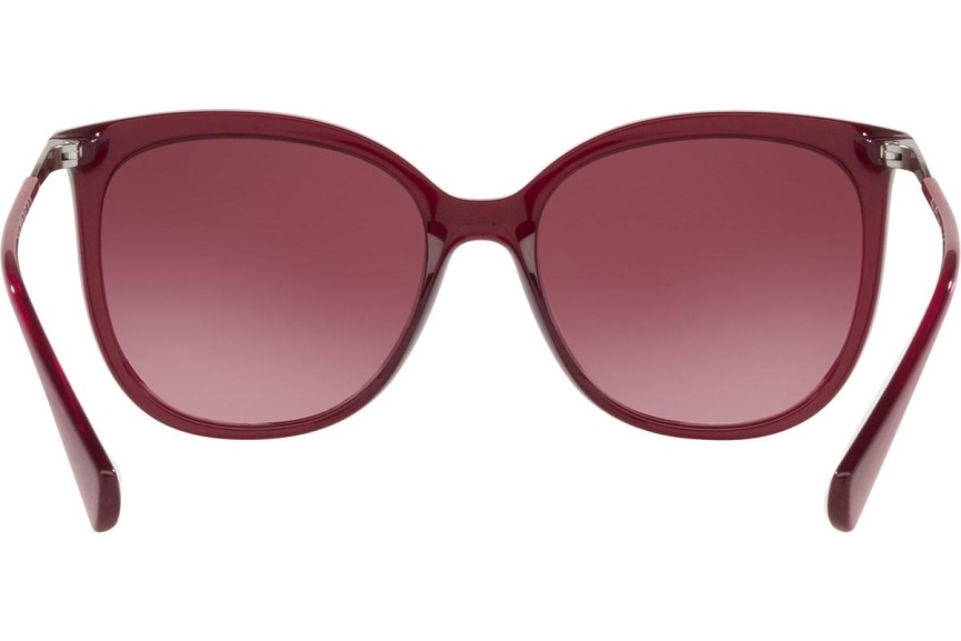 Okulary przeciwsłoneczne Ralph by Ralph Lauren RA5248 58008H Kocie oczy Czerwone
